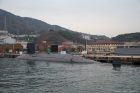潜水艦と煉瓦倉庫